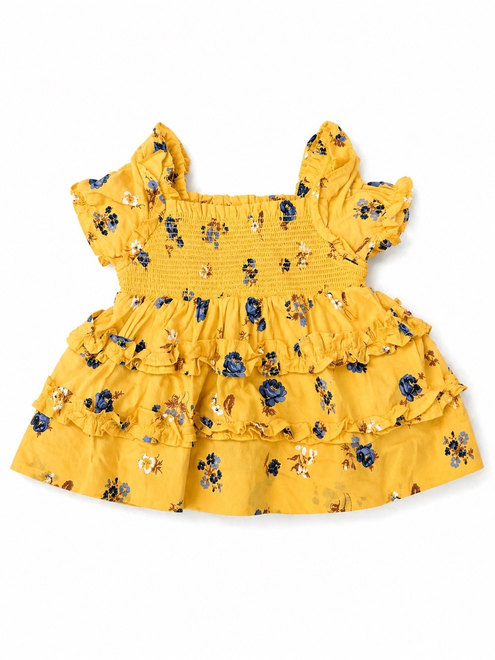 Janie and Jack BABY FLORAL SMOCKED Dress